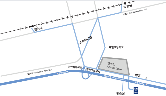 오시는길